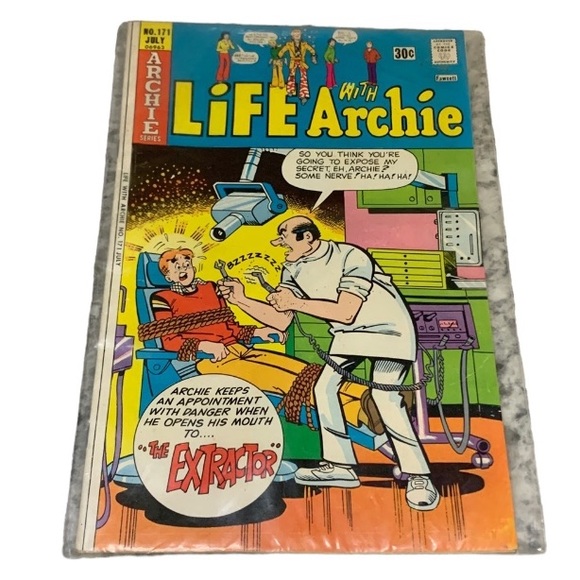 Other - Life With Archie #171 1976-Dentist torture bondage cover